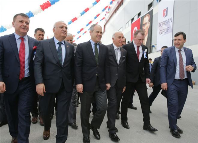 Bakan Mustafa Elitaş ve Bakanı Akif Çağatay Kılıç Samsun´da Dev Tesisin Açılışını Yaptılar