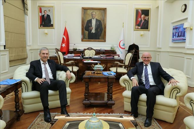 Başkan Kul, Sağlık Bakanı Ahmet Demircan İle Bir Araya Geldi