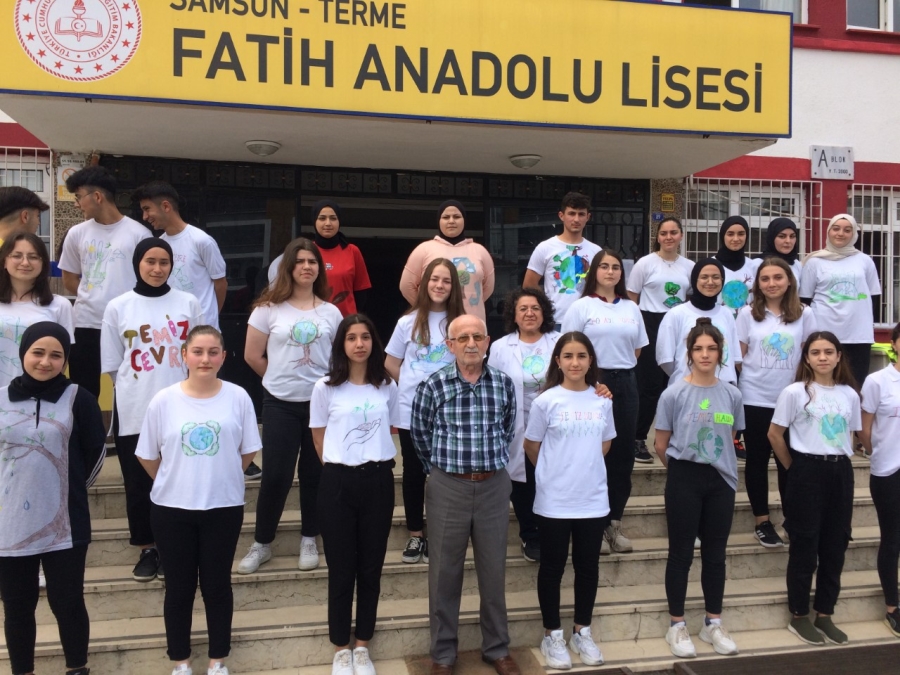 Fatih Anadolu Lisesinde Çevre Günü Şenlikleri