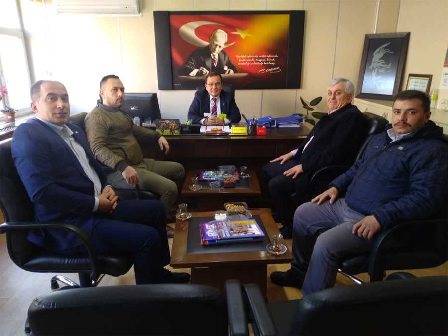  MHP İLÇE BAŞKANLIĞI KURUM ZİYARETLERİNE DEVAM EDİYOR