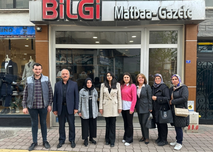 MHP SAMSUN MİLLETVEKİLİ ADAYI  BERFİN KARA GAZETEMİZİ ZİYARET ETTİ