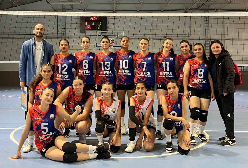 VOLEYBOL KIZLAR LİGİ  MAÇLARI BAŞLADI