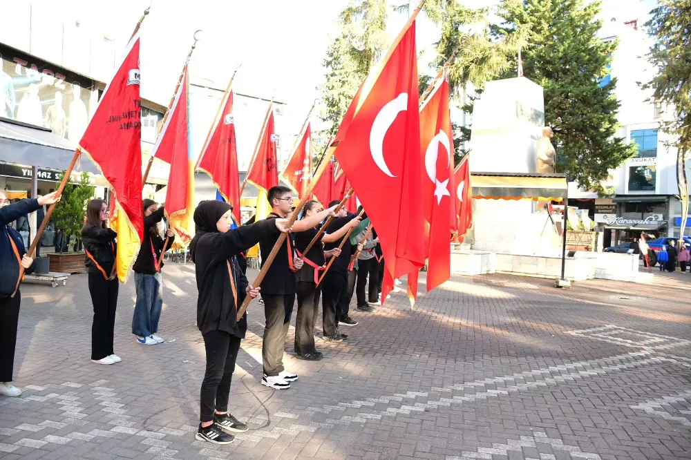 ULU ÖNDER MUSTAFA KEMAL ATATÜRK  ÖLÜMÜNÜN  86. YILINDA SAYGI ÖZLEM VE MİNNETLE ANILDI