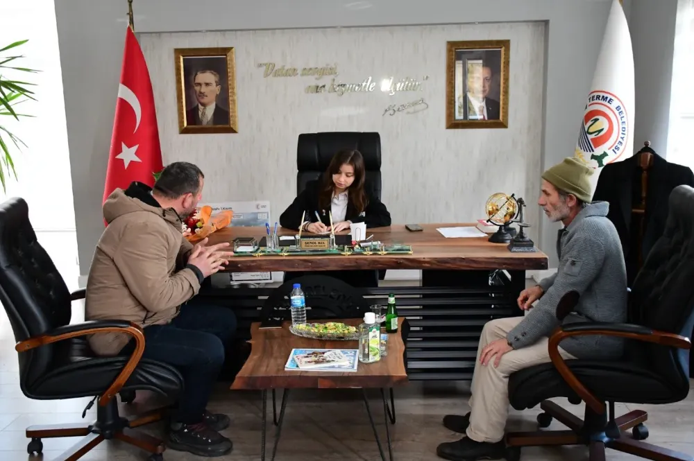 TERME BELEDİYESİ “GENÇ KADIN”  BAŞKANA EMANET