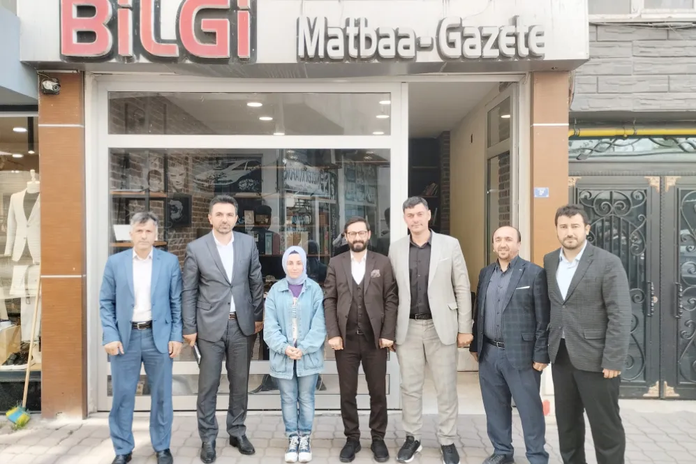 DİN GÖREVLİLERİ DERNEĞİNDEN GAZETEMİZE ZİYARET