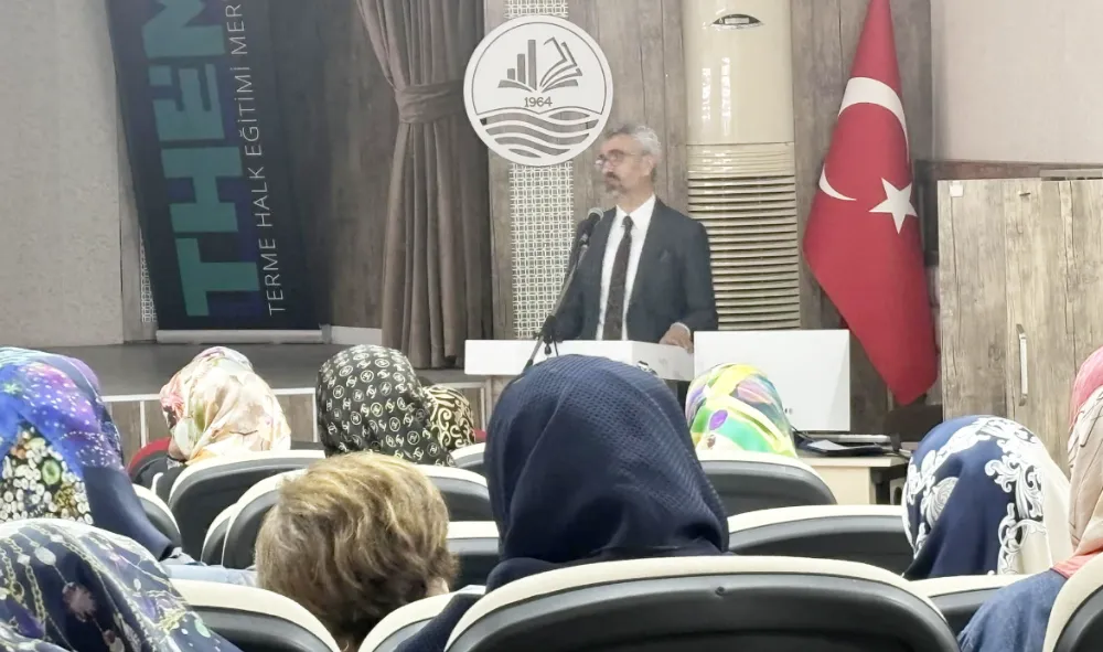 TERME’DE SAĞLIKLI YAŞ ALMA SEMİNERİ DÜZENLENDİ