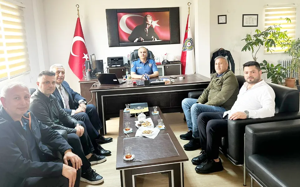 TERME TSO’DAN İLÇE EMNİYET MÜDÜRLÜĞÜ’NE ZİYARET
