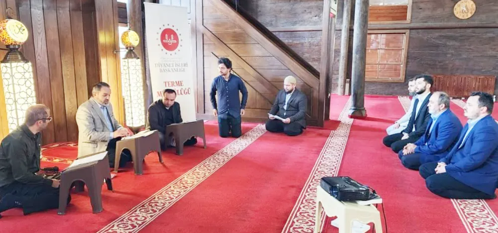 TERME’DE CAMİLER VE DİN GÖREVLİLERİ  HAFTASI YARIŞMALARI YAPILDI