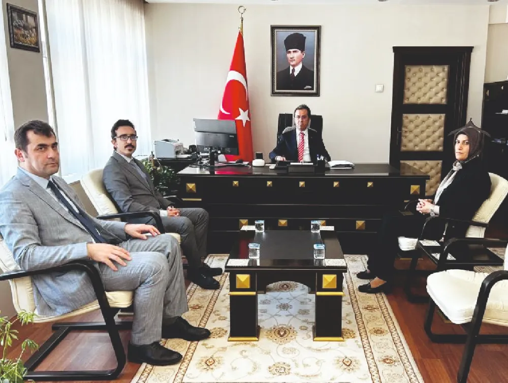 YENi ATANAN BAŞHEKiMDEN ZiYARET