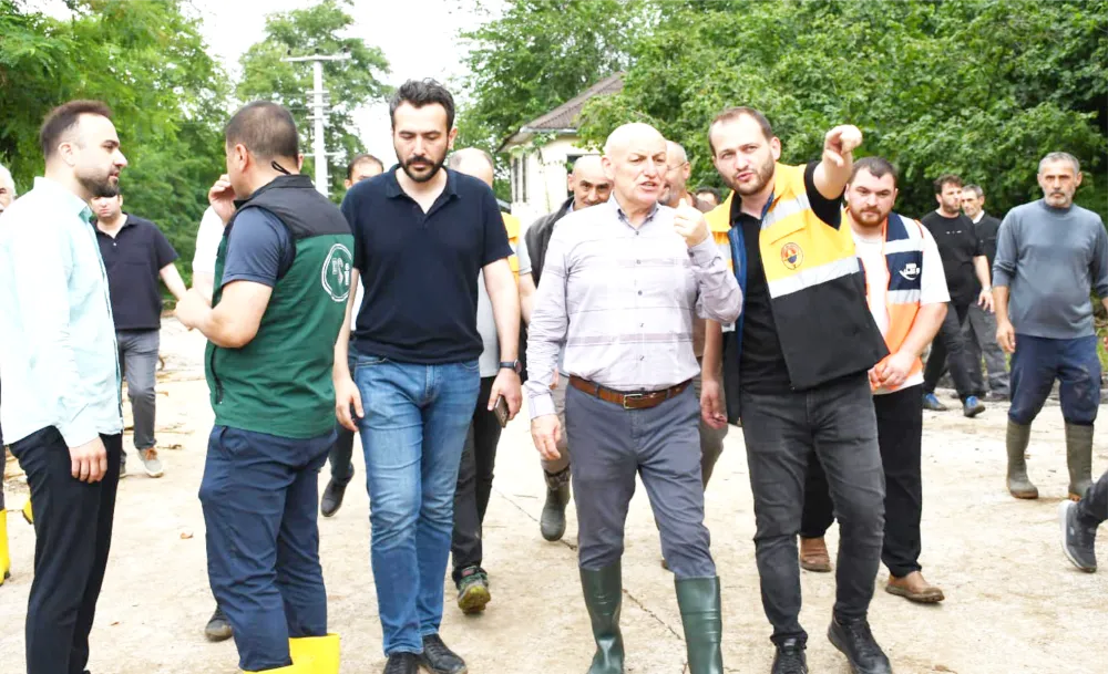 TERME’DE SELİN YARALARI SARILIYOR