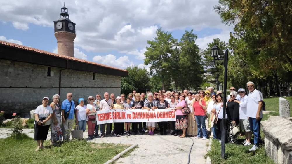 TERME BİRLİK VE DAYANIŞMA DERNEĞİ’NDEN   ŞEHZADELER ŞEHRİNE GEZİ