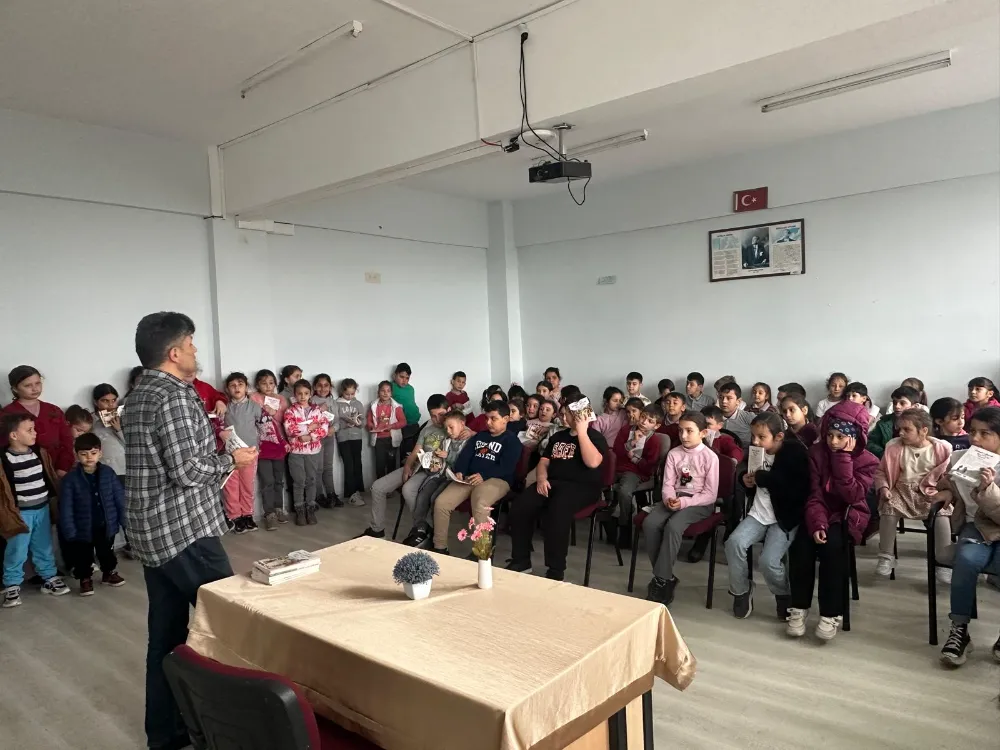 BAZLAMAÇ İLKOKULU’NDA KARAGÖZ SEVİNCİ