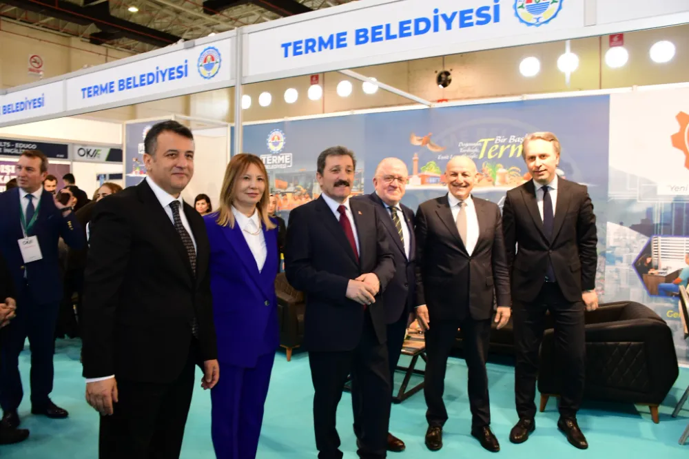 TERME BELEDİYESİ OKAF’TA YERİNİ ALDI