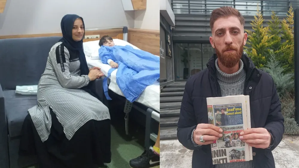 MİNİK AZAD İÇİN YARDIM ÇAĞRISI: PARA DEĞİL, AŞI BEKLİYORUZ