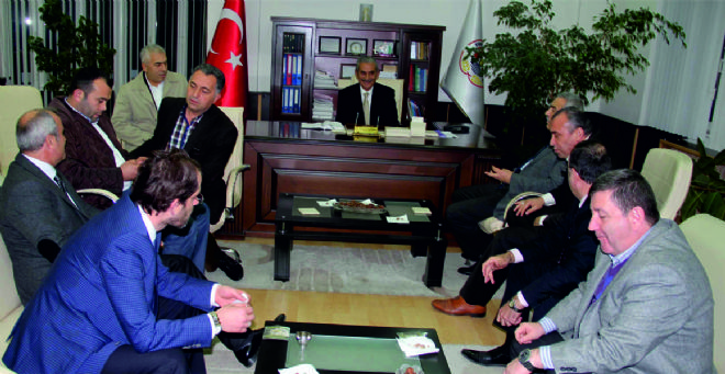 DEMİR` DEN, YİRMİBEŞOĞLU`NA  `HAYIRLI OLSUN ` ZİYARETİ!